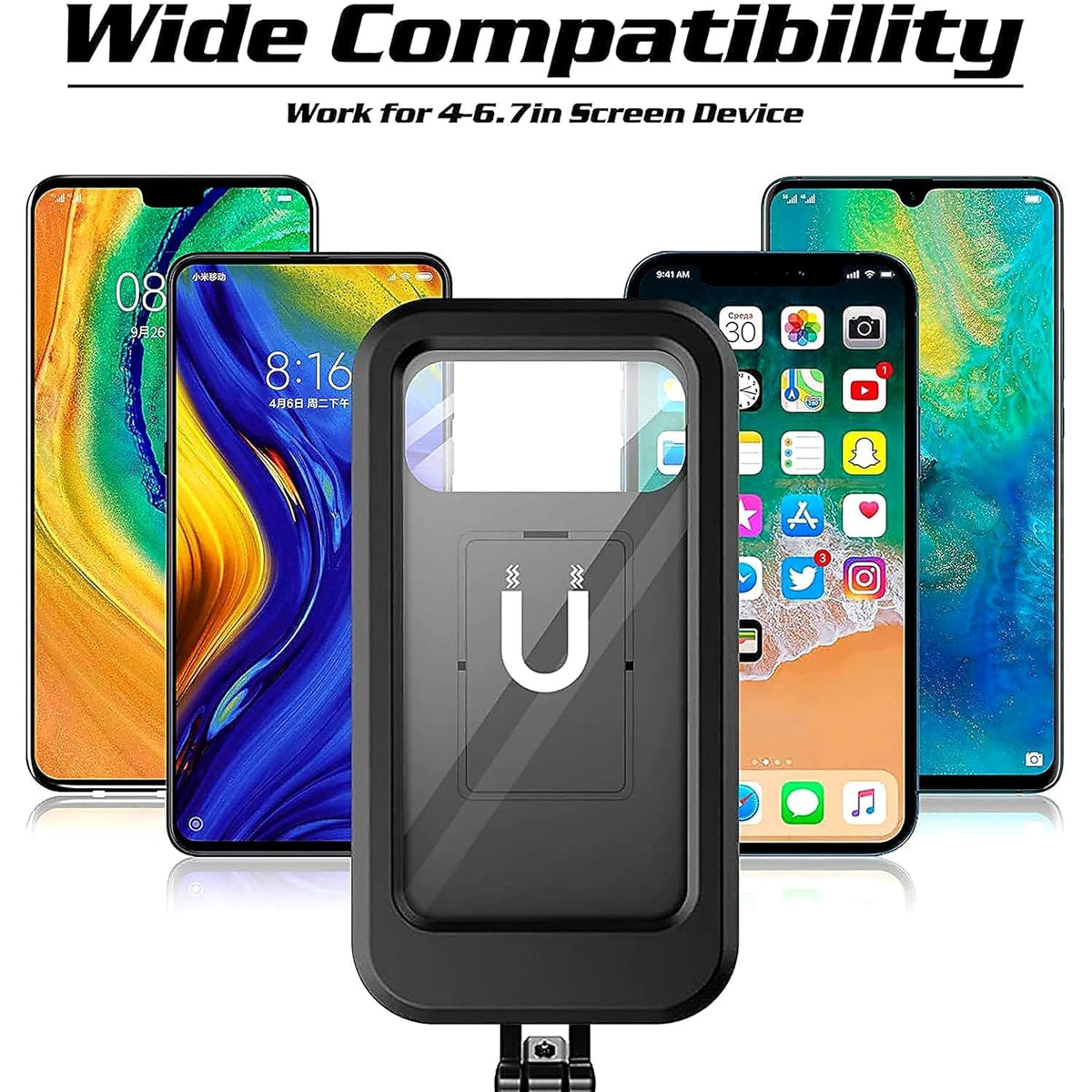 Universal Waterproof Motorcycle Phone Mount