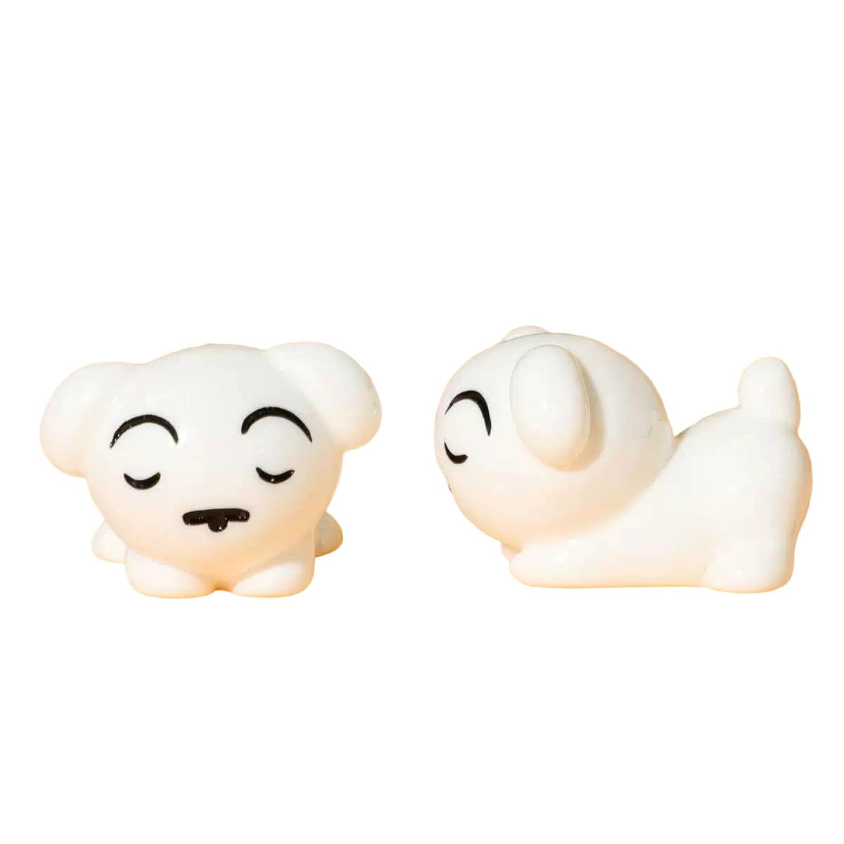 Shinchan Shiro Car Dashboard Figurine