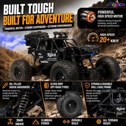 Rechargeable RC Rock Crawler Truck