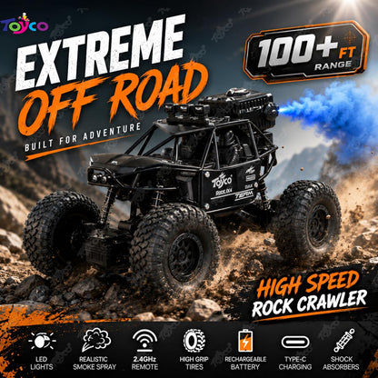 Rechargeable RC Rock Crawler Truck